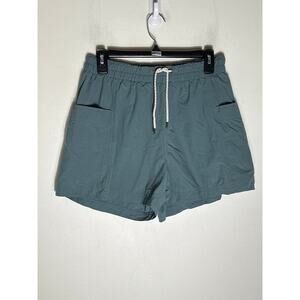 Vuori Blue Green Athetic Shorts Sz M